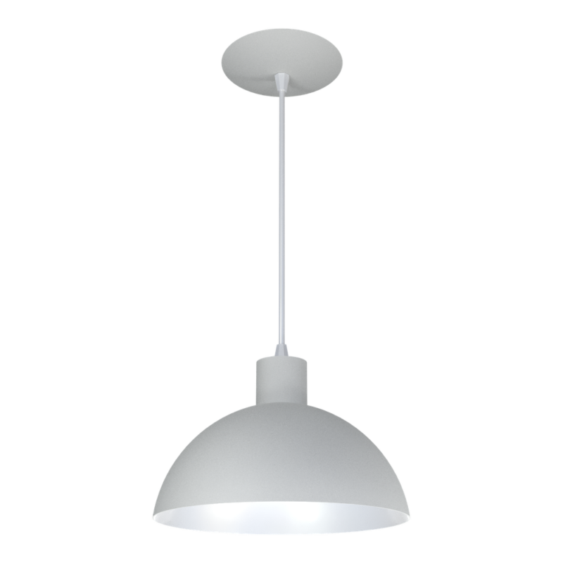 Pendente Meia Lua 235mm - Branco
